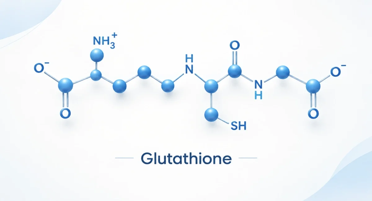 Split image: Left, woman drinks a pink beverage with fruit and wellness icons, highlighting how glutathione helps combat fatigue. Right, woman receives IV therapy from a nurse in a modern room with wellness icons. Regenerate Me IV Hydration Wellness logo at top.